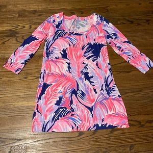 Lilly Pulitzer long sleeve shirt dress